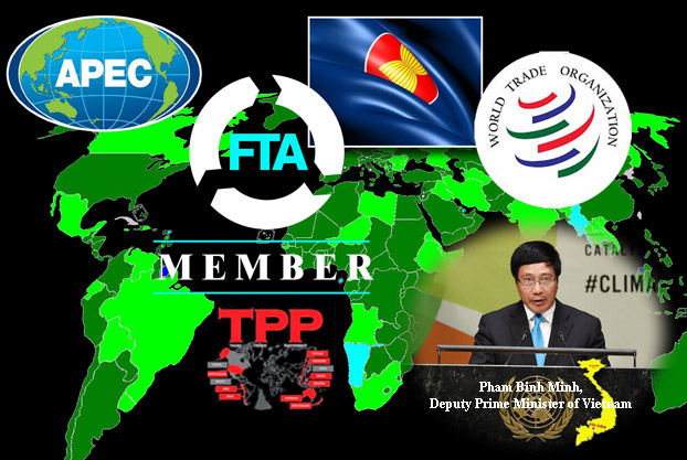 Вьетнам все активнее интегрируется в мировую экономику